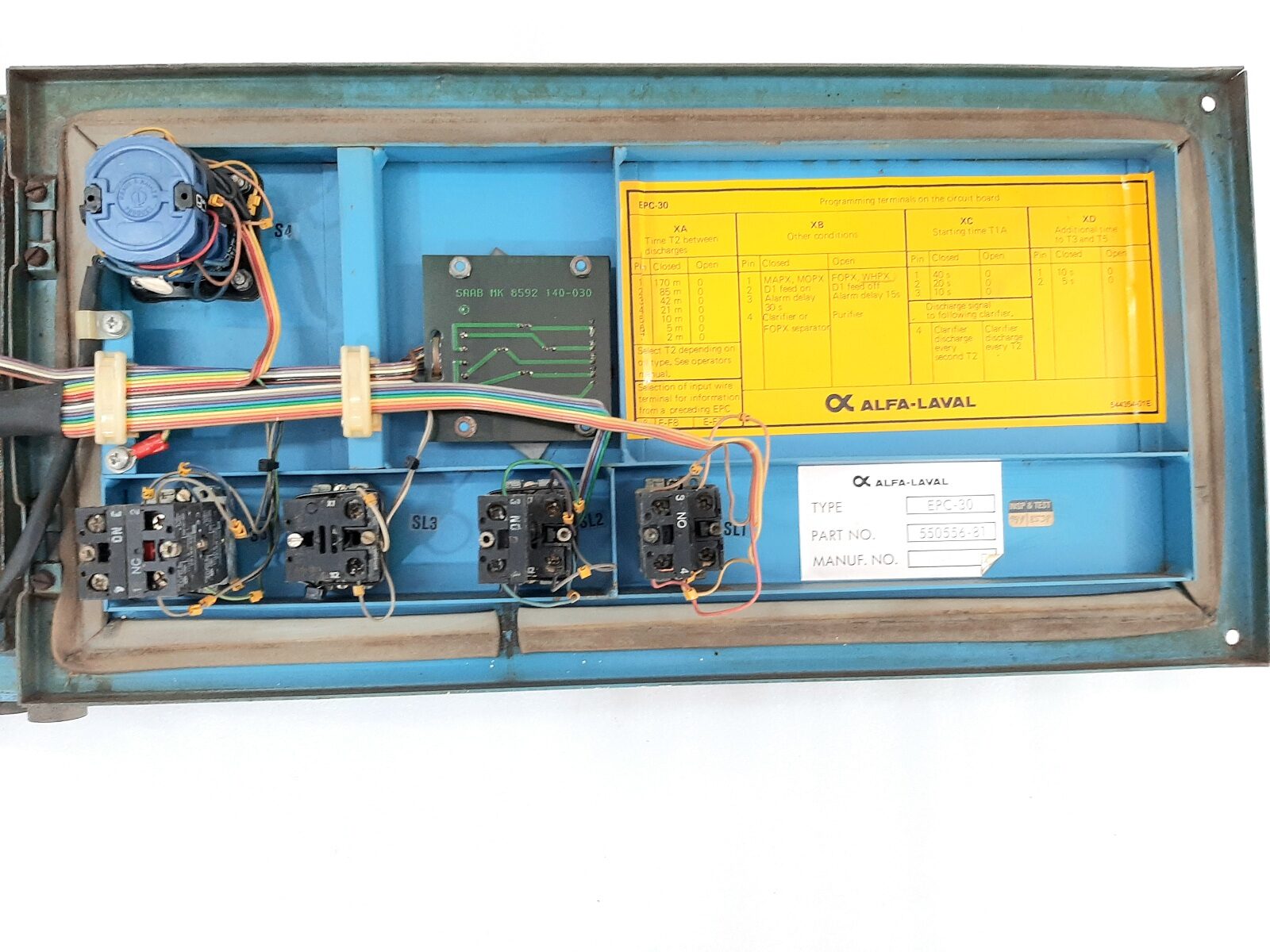 ALFA-LAVAL EPC-30 PROGRAM UNIT 550556-81 (6)