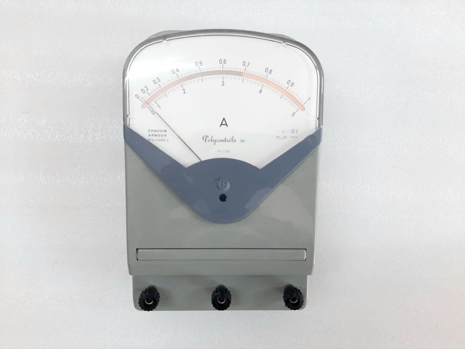 CHAUVIN ARNOUX POLYCONTROLE 35 AMMETER (2)