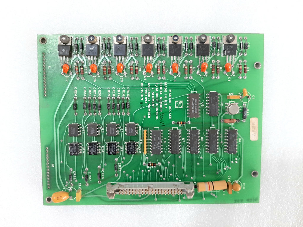 MARTIN DECKER PCB109A EM DIGITAL CONTROL CARD PB0109A REV C (2)