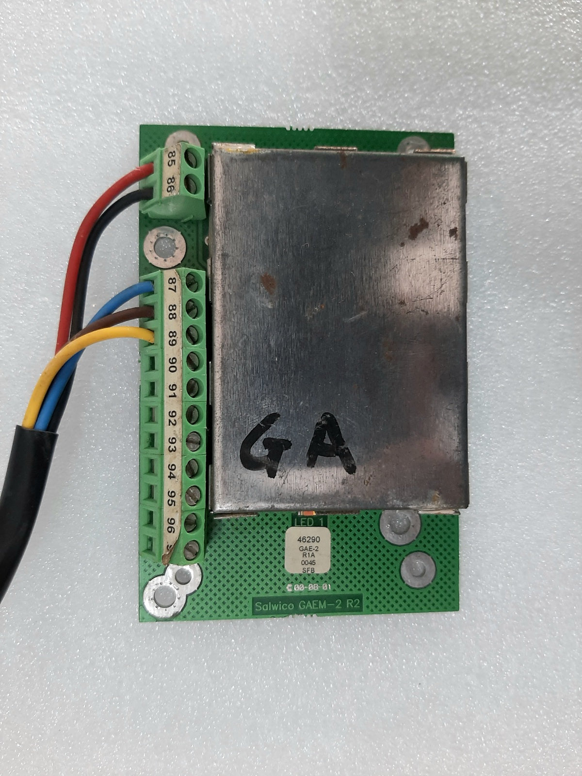 SALWICO CS3000 IOM-4 R3 GAS DETECTION CARD GAEM-2 R2 (3)