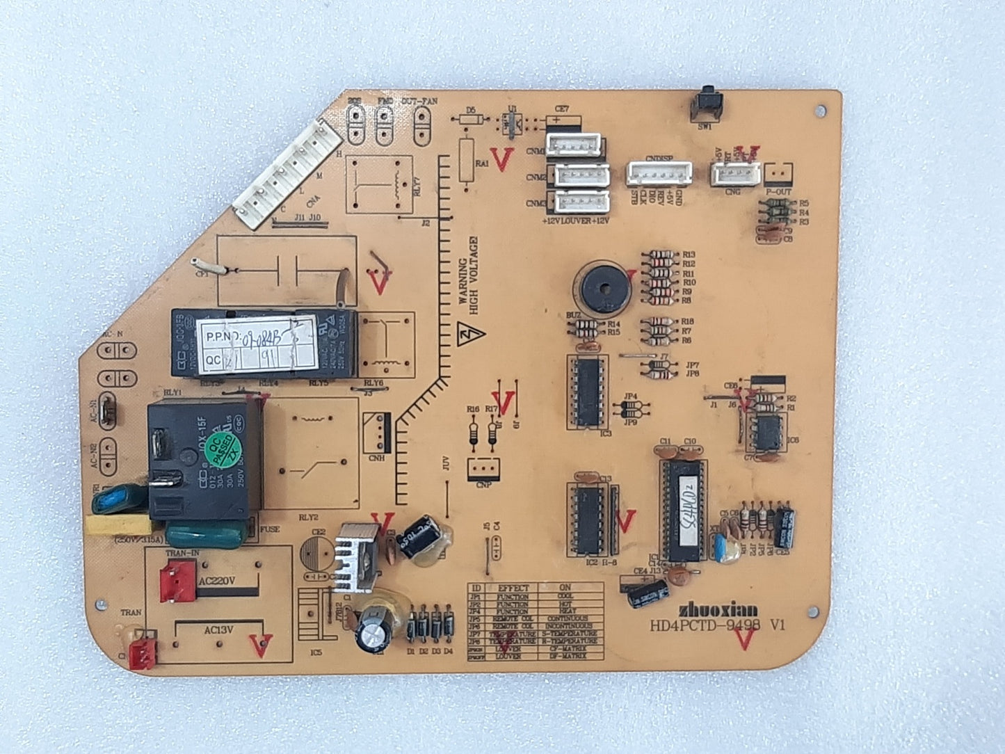 ZHOUXIAN HD4PPCTD-9498 V1 POWER SUPPLY CARD (2)