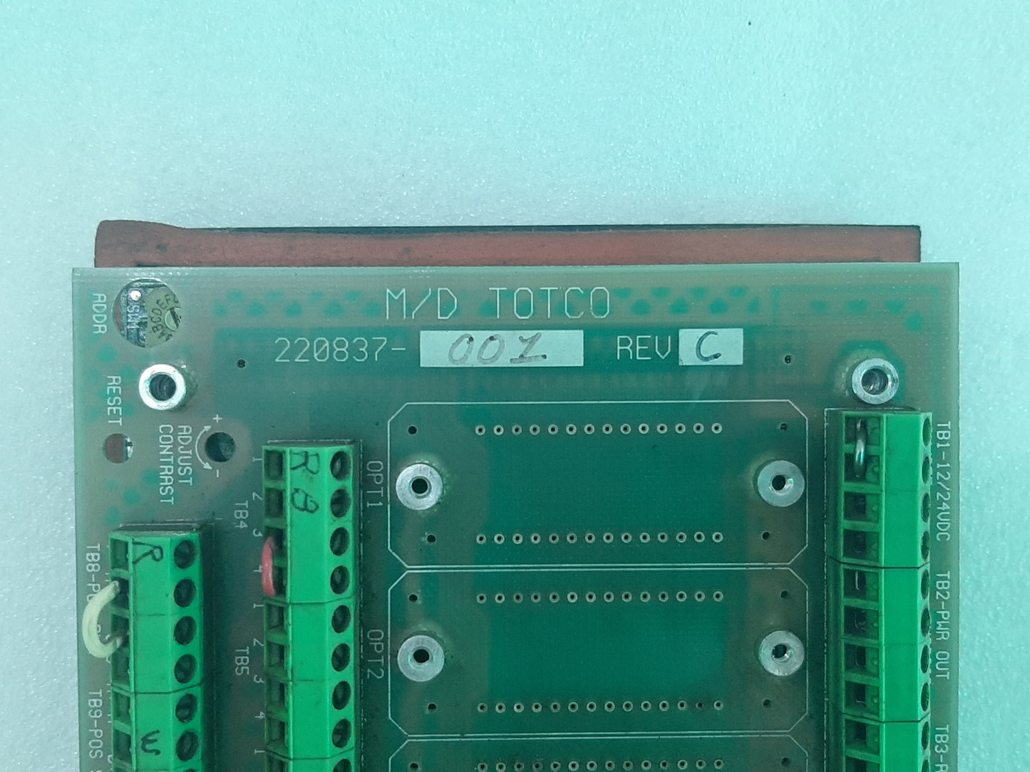 M/D TOTCO 220837-001 MODULE REV. C