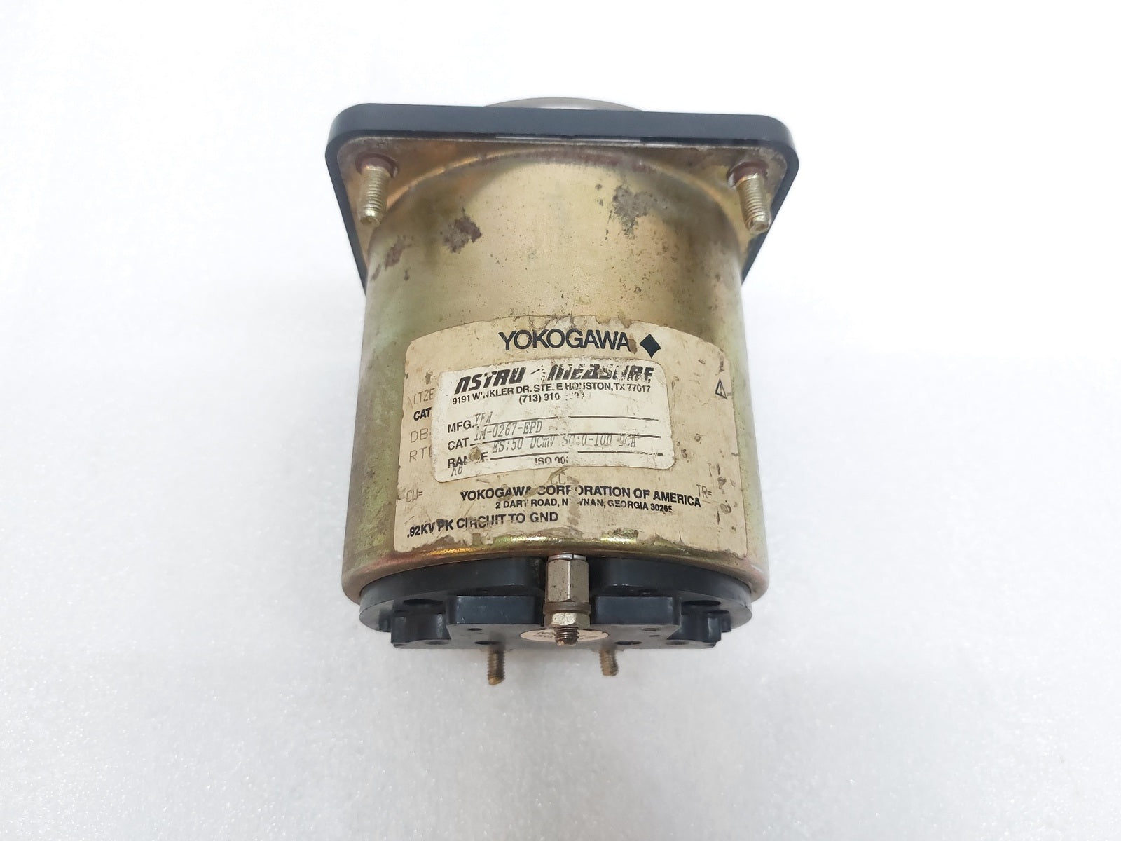YOKOGAWA IM-0267-EPD DC AMPERES METER 0-100 (4)