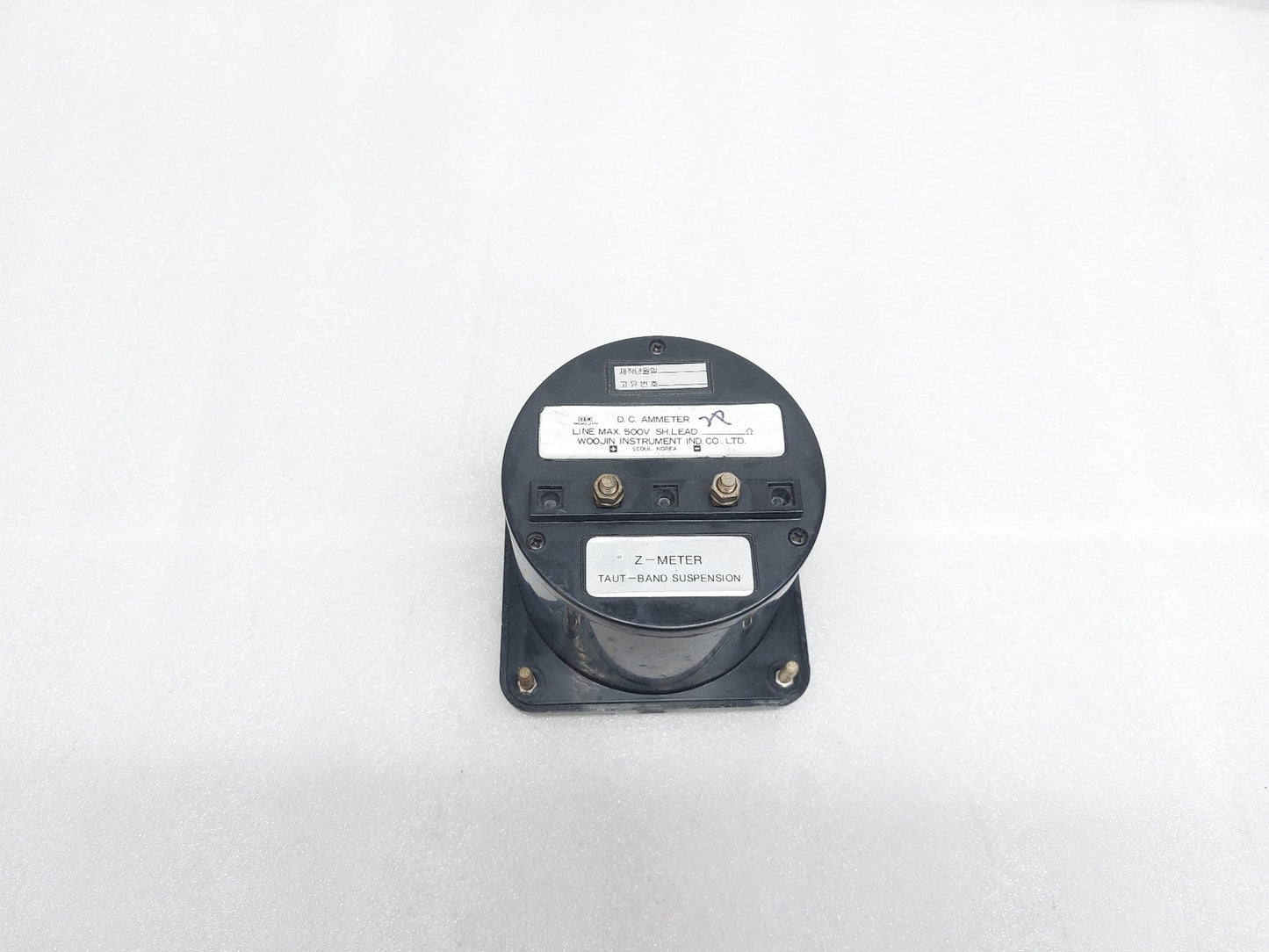WOOJIN HANLA 0.1-18 D.C. AMMETER