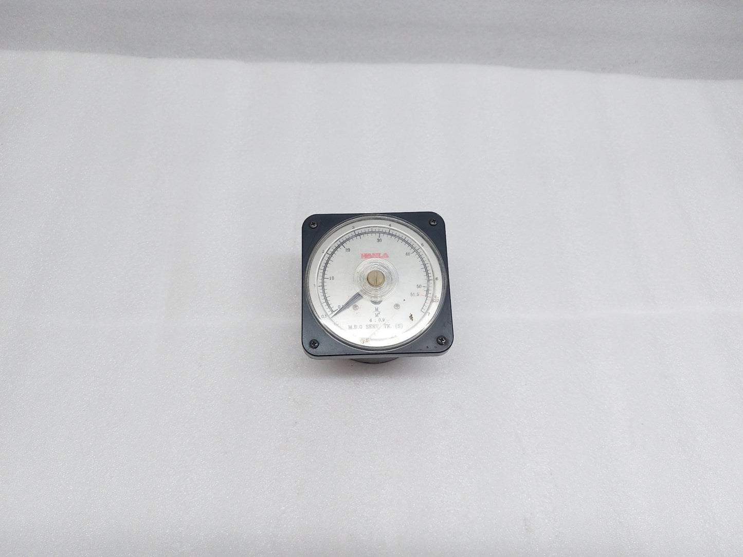 WOOJIN HANLA D: 0.9 0.1-7 D.C. AMMETER