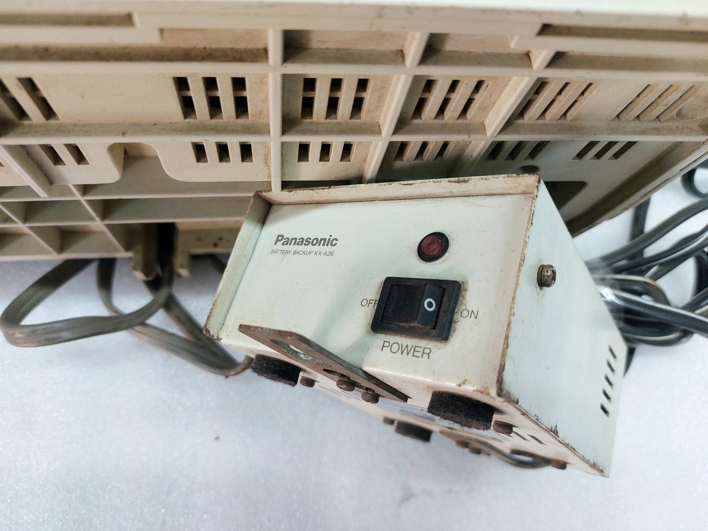 PANASONIC 1232 EASA-PHONE KX-T123211D ELECTRONIC MODULAR SWITCHING SYSTEM WITH POWER SUPPLY KX-A26 (5)