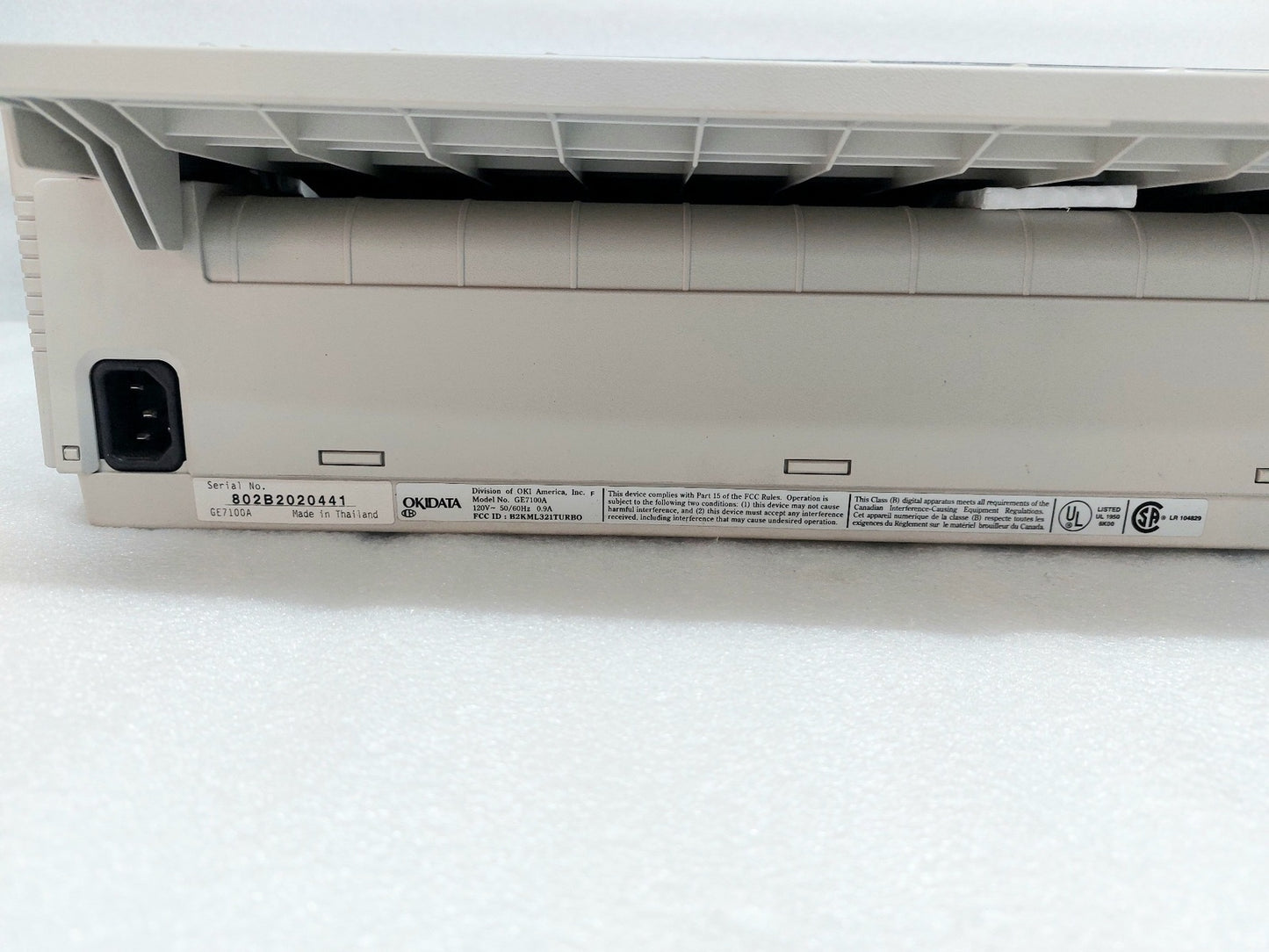 OKIDATA MICROLINE 321 TURBO GE7100A 9 PIN PRINTER (6)