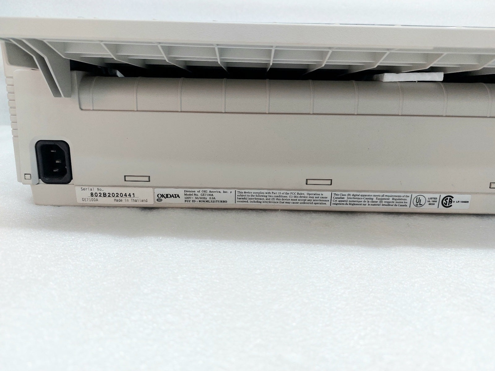OKIDATA MICROLINE 321 TURBO GE7100A 9 PIN PRINTER (6)