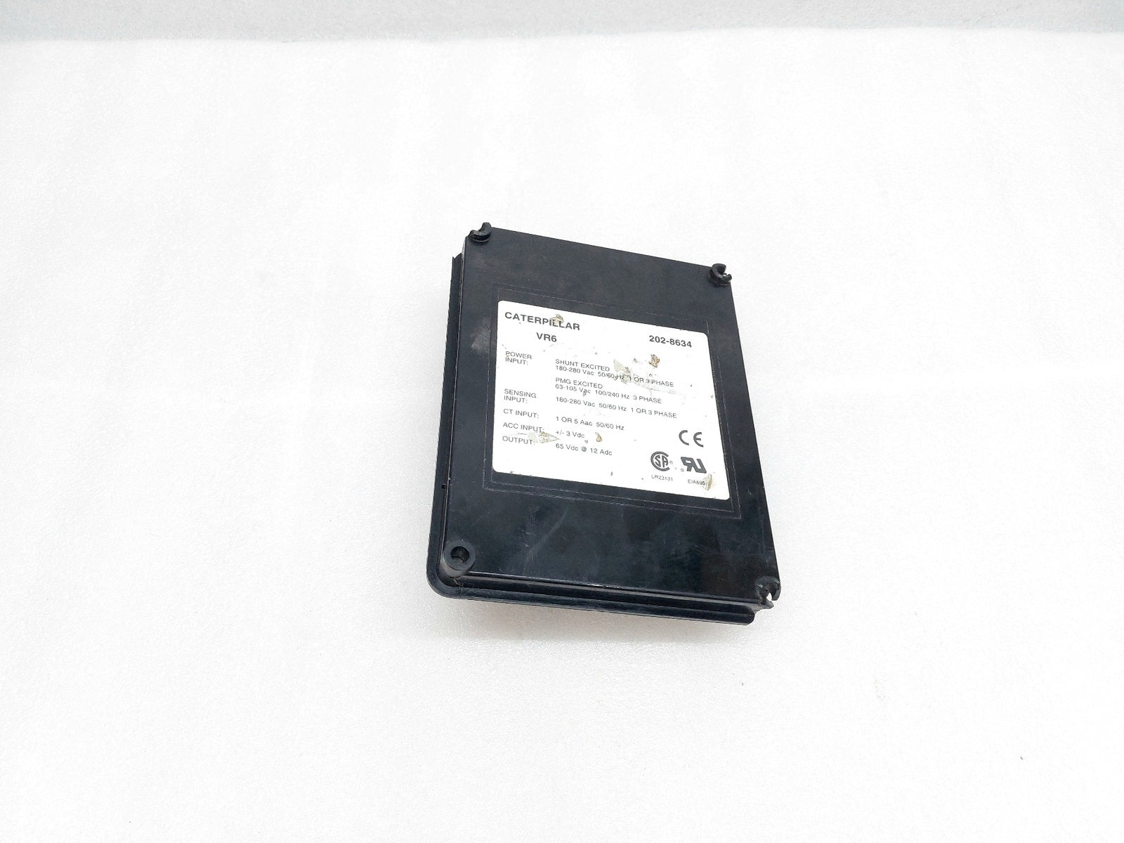 CATERPILLAR VR6 202-8634 AUTOMATIC VOLTAGE REGULATOR