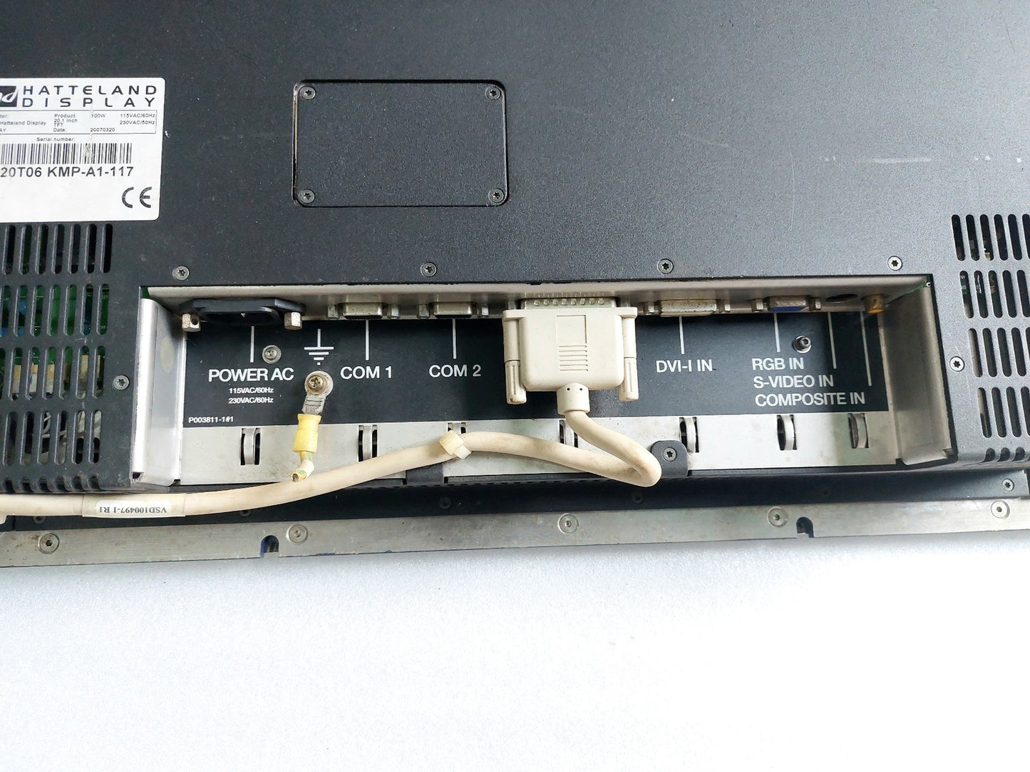 HATTELAND JH 20T06 KMP-A1-117 TFT DISPLAY 15VAC60HZ 230VAC50HZ (7)