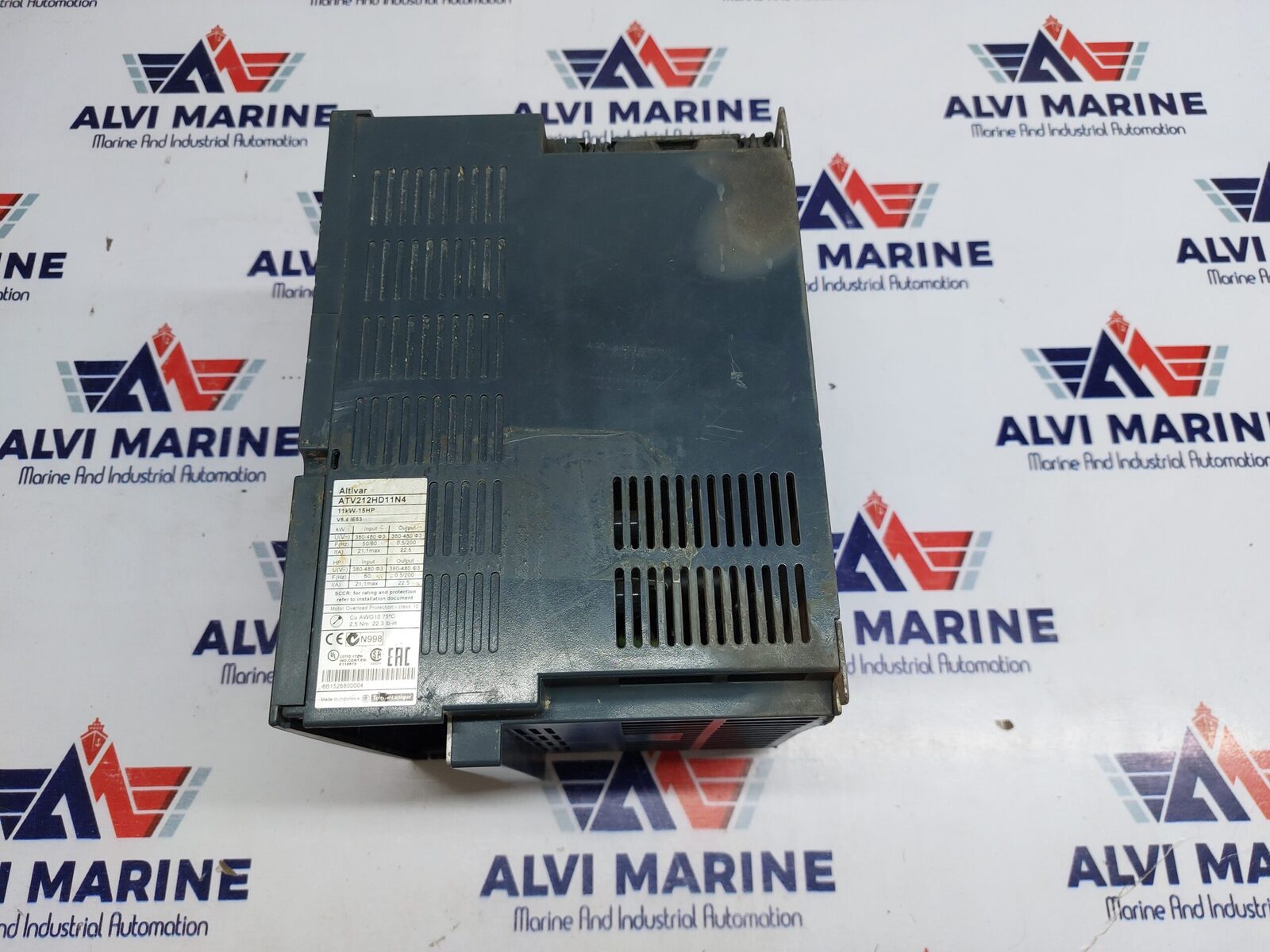 SCHNEIDER ELECTRIC ALTIVAR 212 ATV212HD11N4 VARIABLE FREQUENCY DRIVE 11KW-15HP (3)