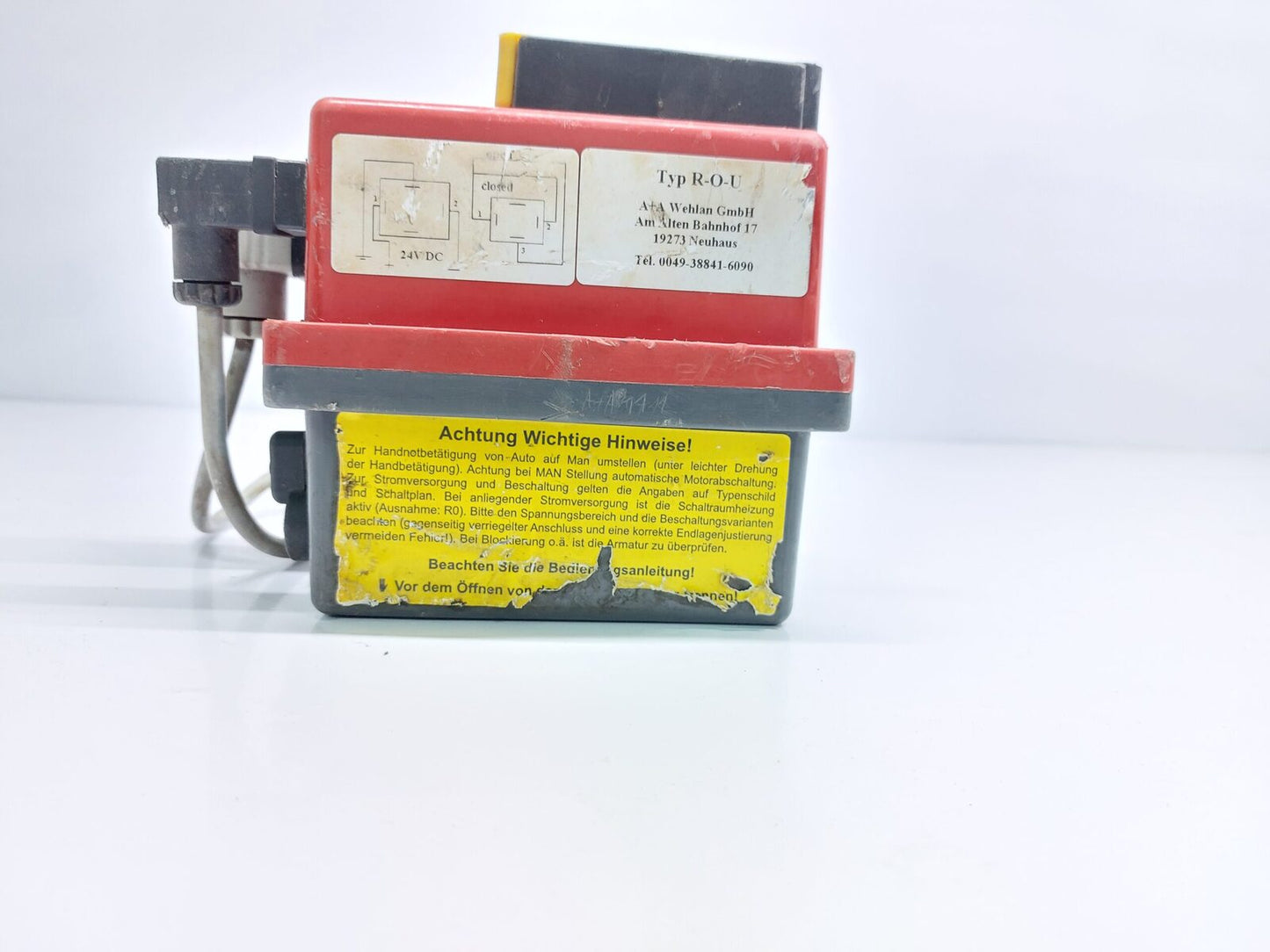 A+A WEHLAN R-O-U POSITIONER VALVE (6)
