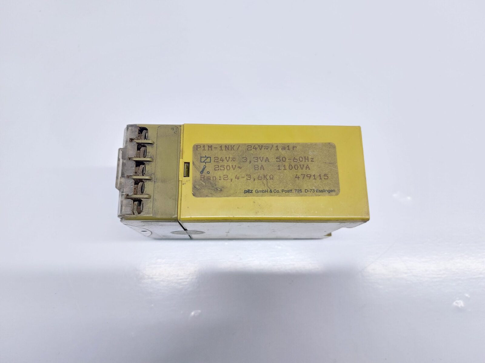 PILZ P1M-1NK TEMPERATURE MONITORING RELAY P1M-1NK/24VDC/1A1R