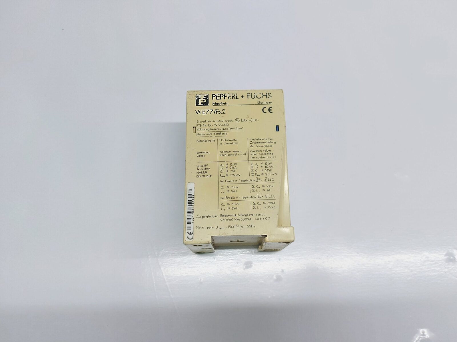 PEPPERL+FUCHS WE77EX2 SAFETY RELAY SWITCH 01543S (3)