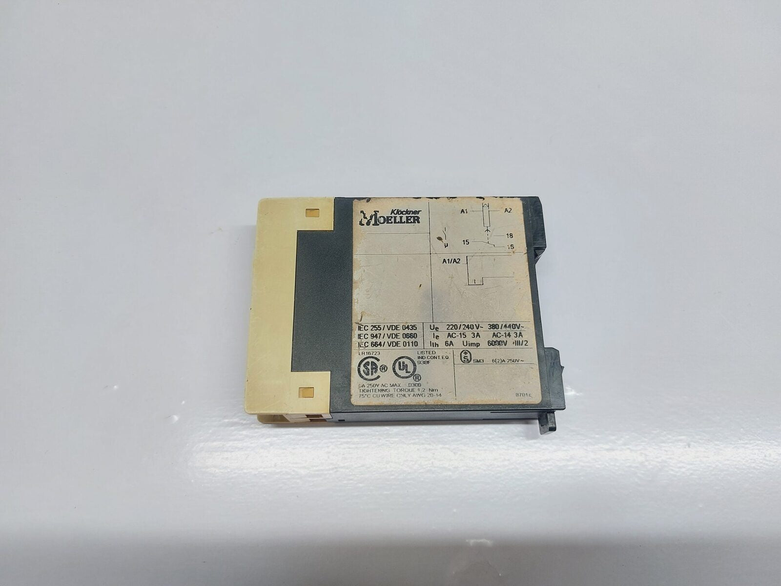 KLOCKNER MOELLER TE-11 TIME DELAY RELAY (3)