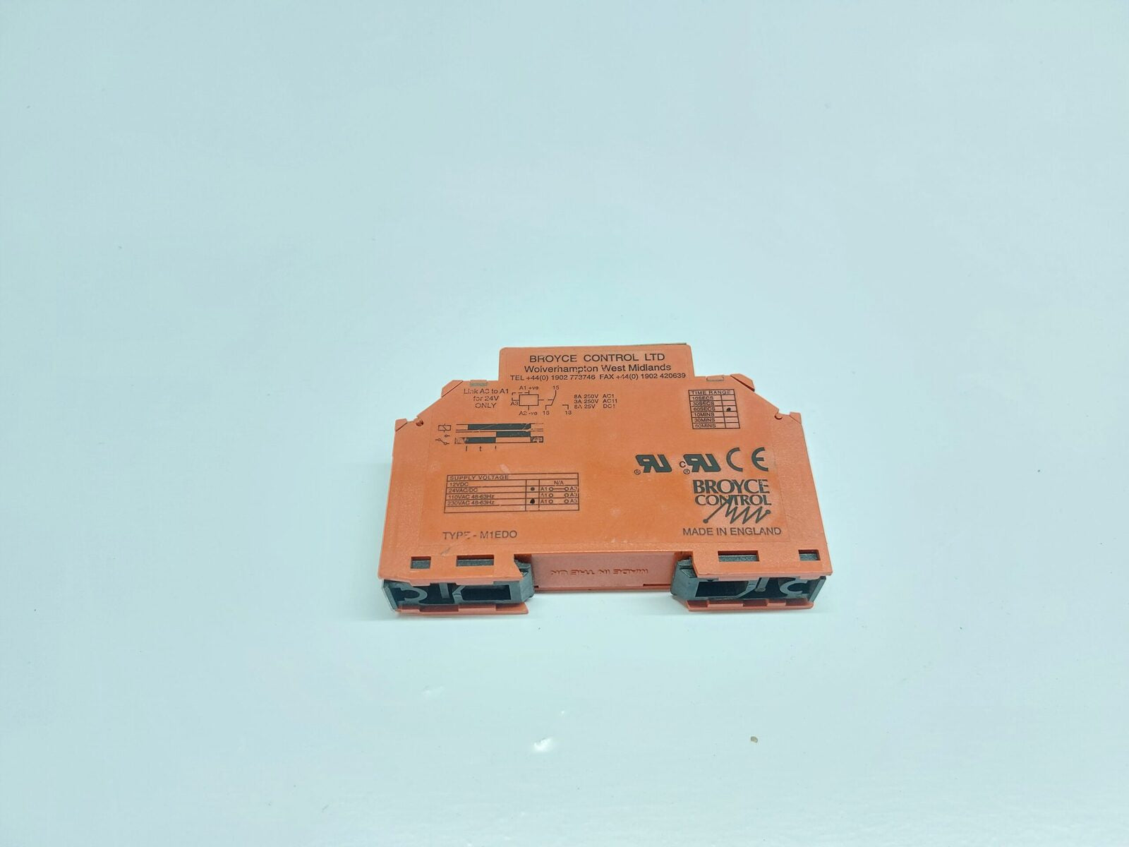 BROYCE CONTROL M1EDO TIME RELAY