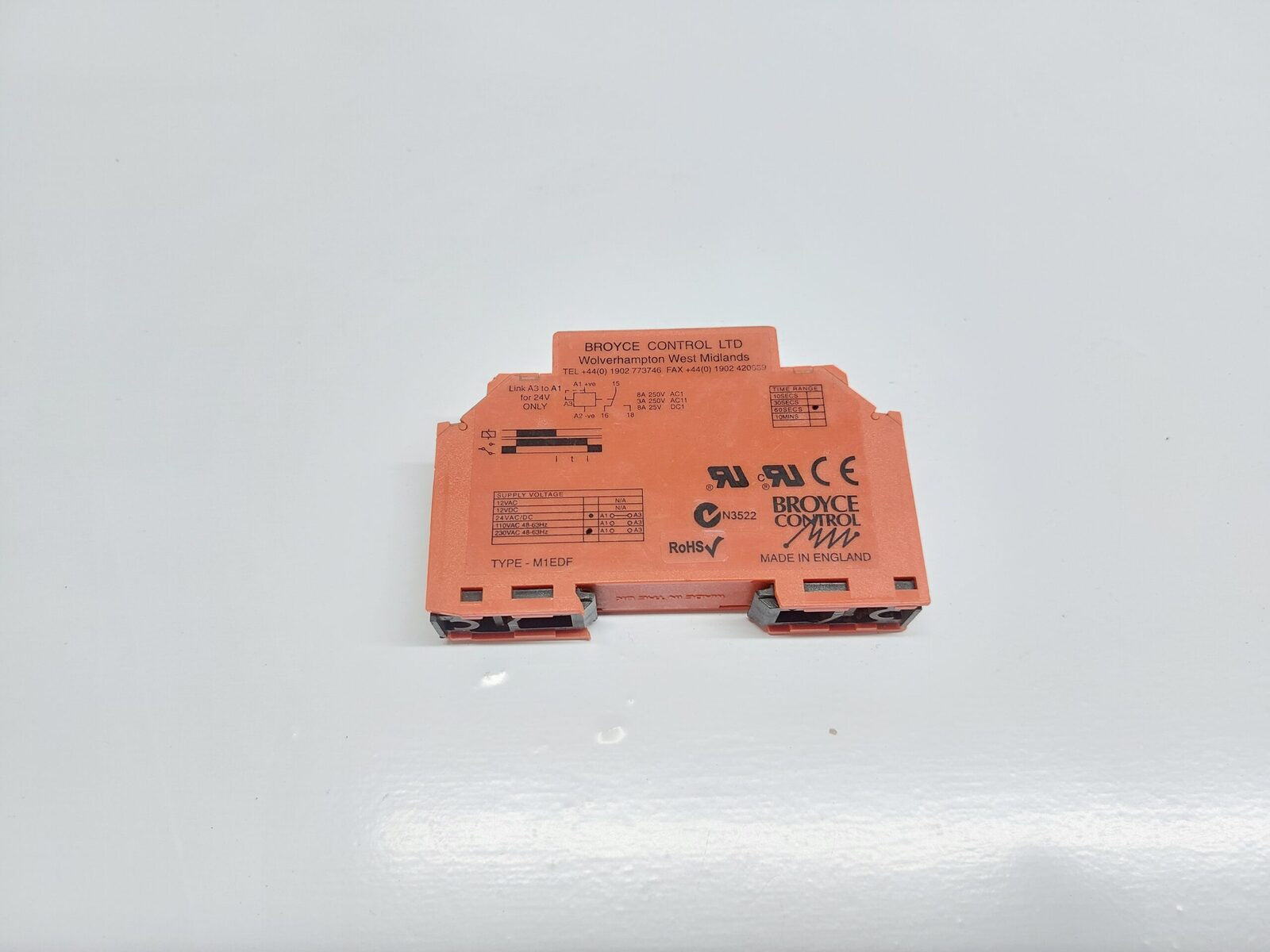 BROYCE CONTROL M1EDF DELAY RELAY (3)