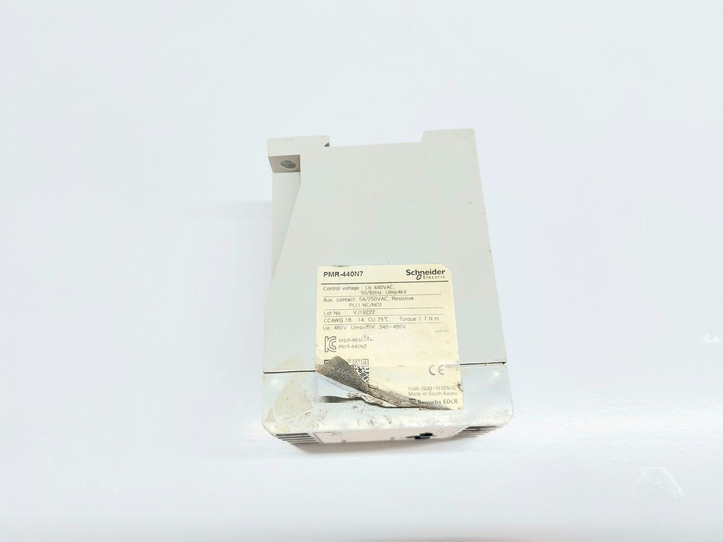 SCHNEIDER ELECTRIC PMR-440N7 PHASE MONITORING RELAY PMR-44 (3)