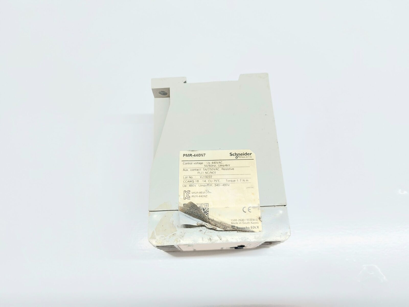 SCHNEIDER ELECTRIC PMR-440N7 PHASE MONITORING RELAY PMR-44 (3)