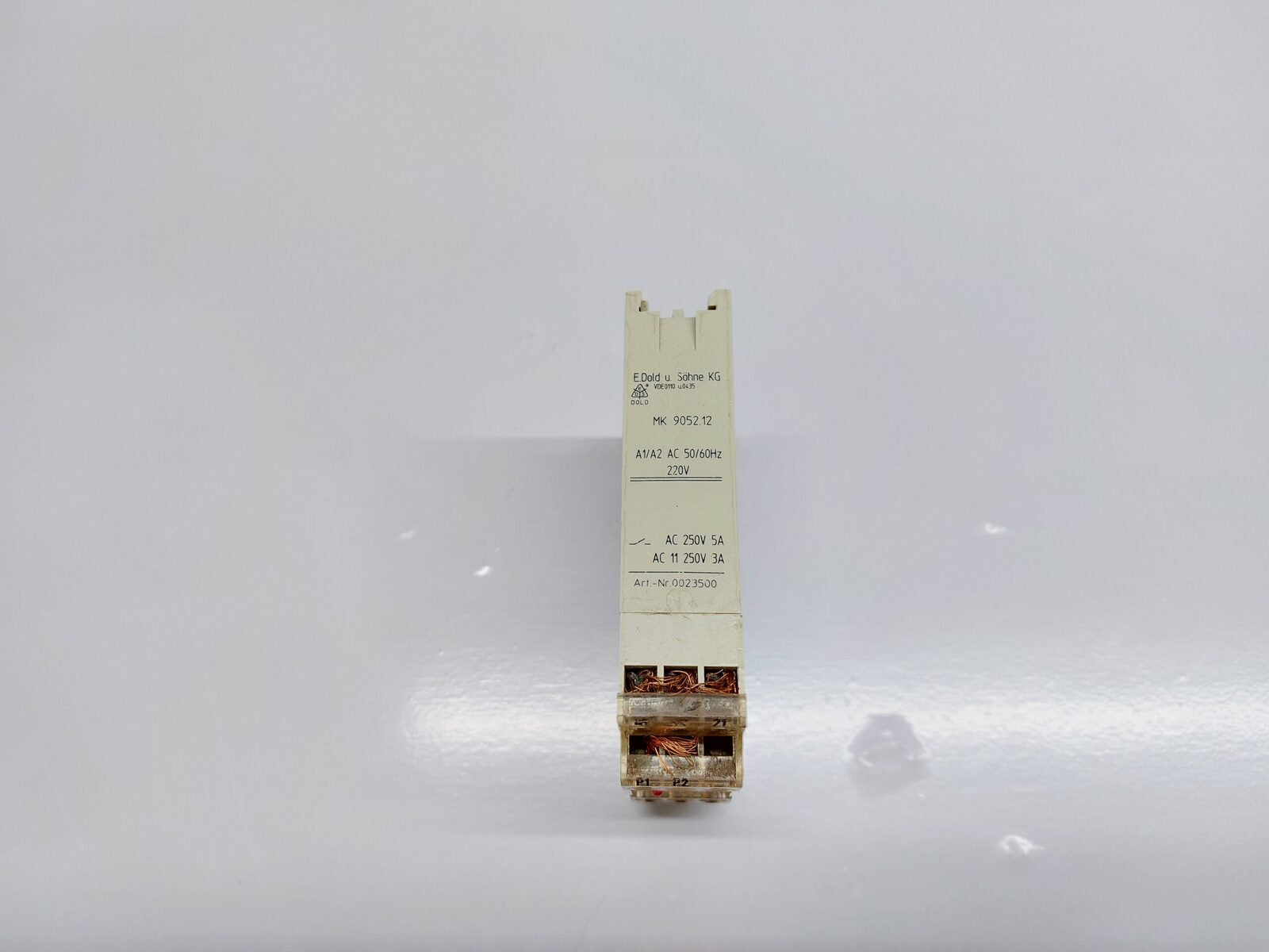 E.DOLD.U SOHNE MK 9052.12 MOTOR PROTECTION RELAY 0023500