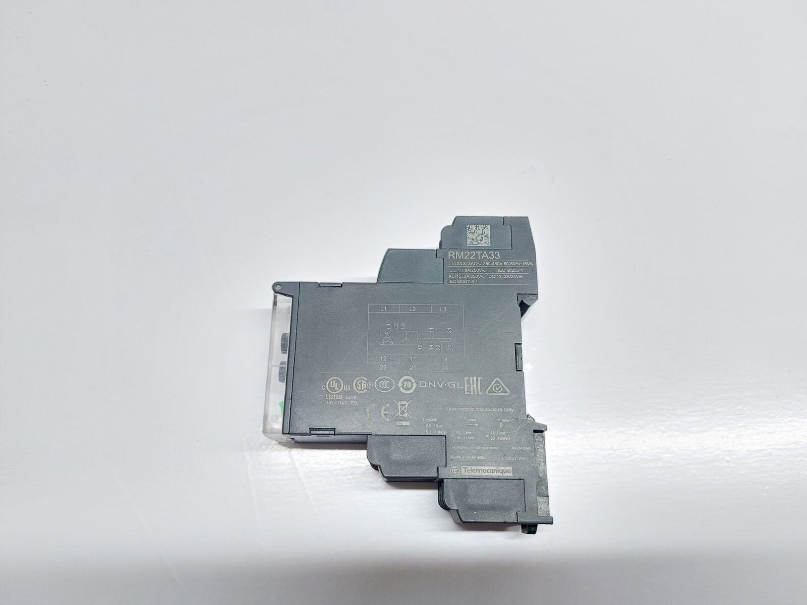 TELEMECANIQUE RM22TA33 THREE-PHASE ASYMMETRY CONTROL RELAY (3)