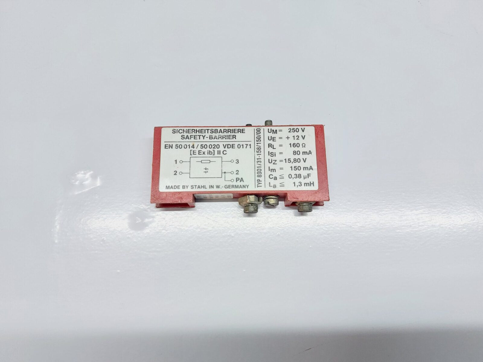 STAHL 890131-15815000 SAFETY BARRIER (3)