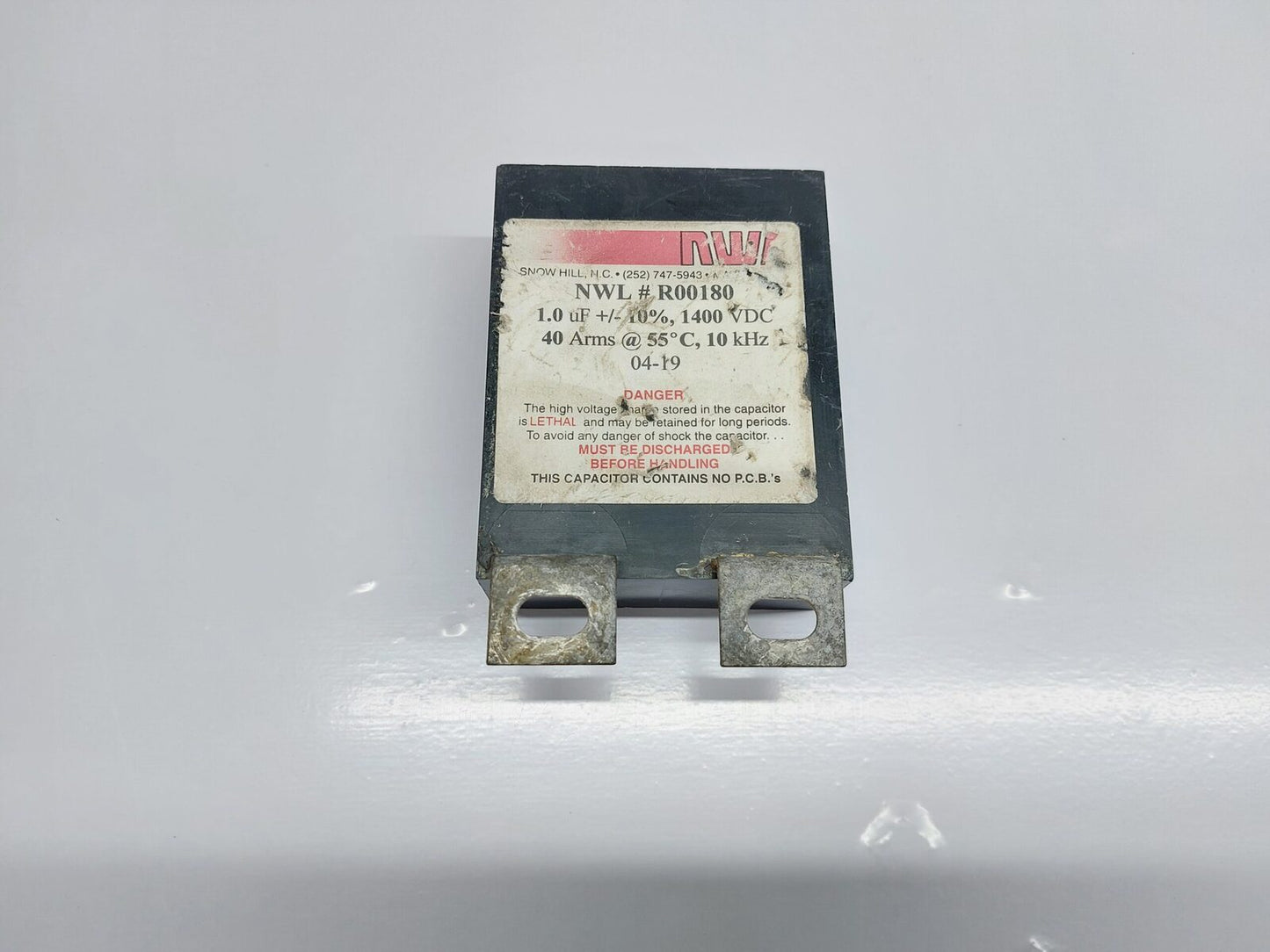 NWL R00180 CAPACITOR 1.0UF+-10% 1400VDC (7)