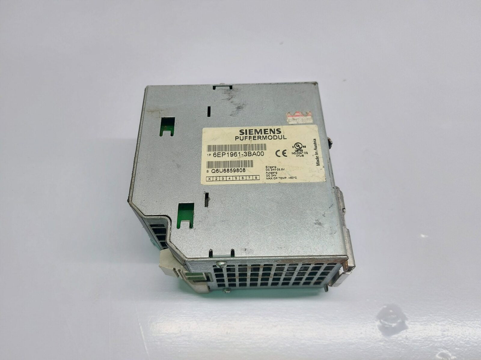 SIEMENS 6EP1 961-3BA00 BUFFER MODULE (3)