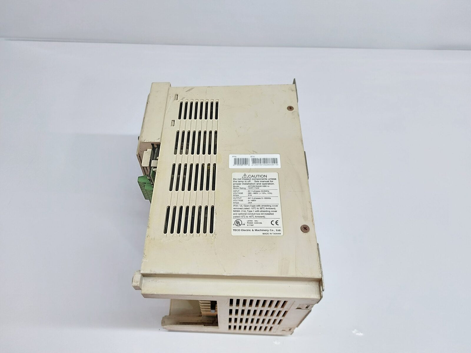 TECO SPEECON 7300CV INVERTER JNTHBCBA0015BE-U-