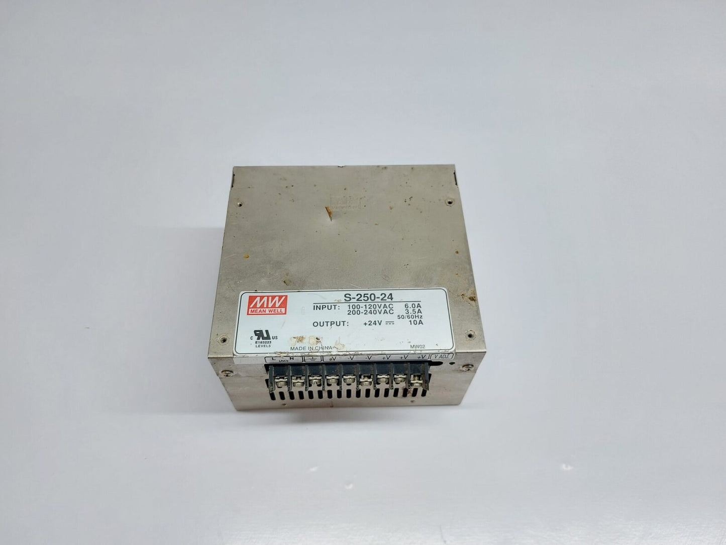 MEAN WELL S-250-24 SWITCHING POWER SUPPLY (3)
