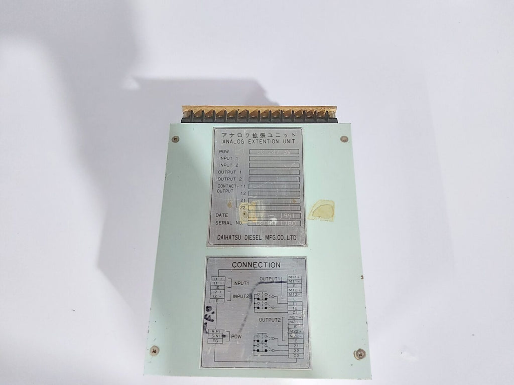 DAIHATSU DIESEL ANALOG EXTENTION UNIT DC24V 3W