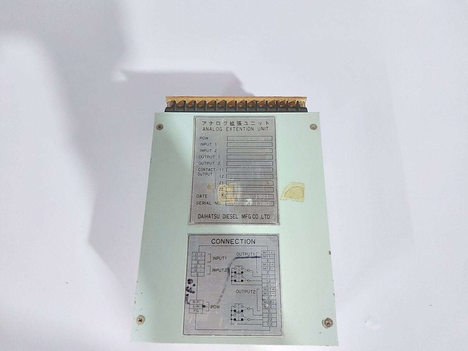 DAIHATSU DIESEL ANALOG EXTENTION UNIT DC24V 3W