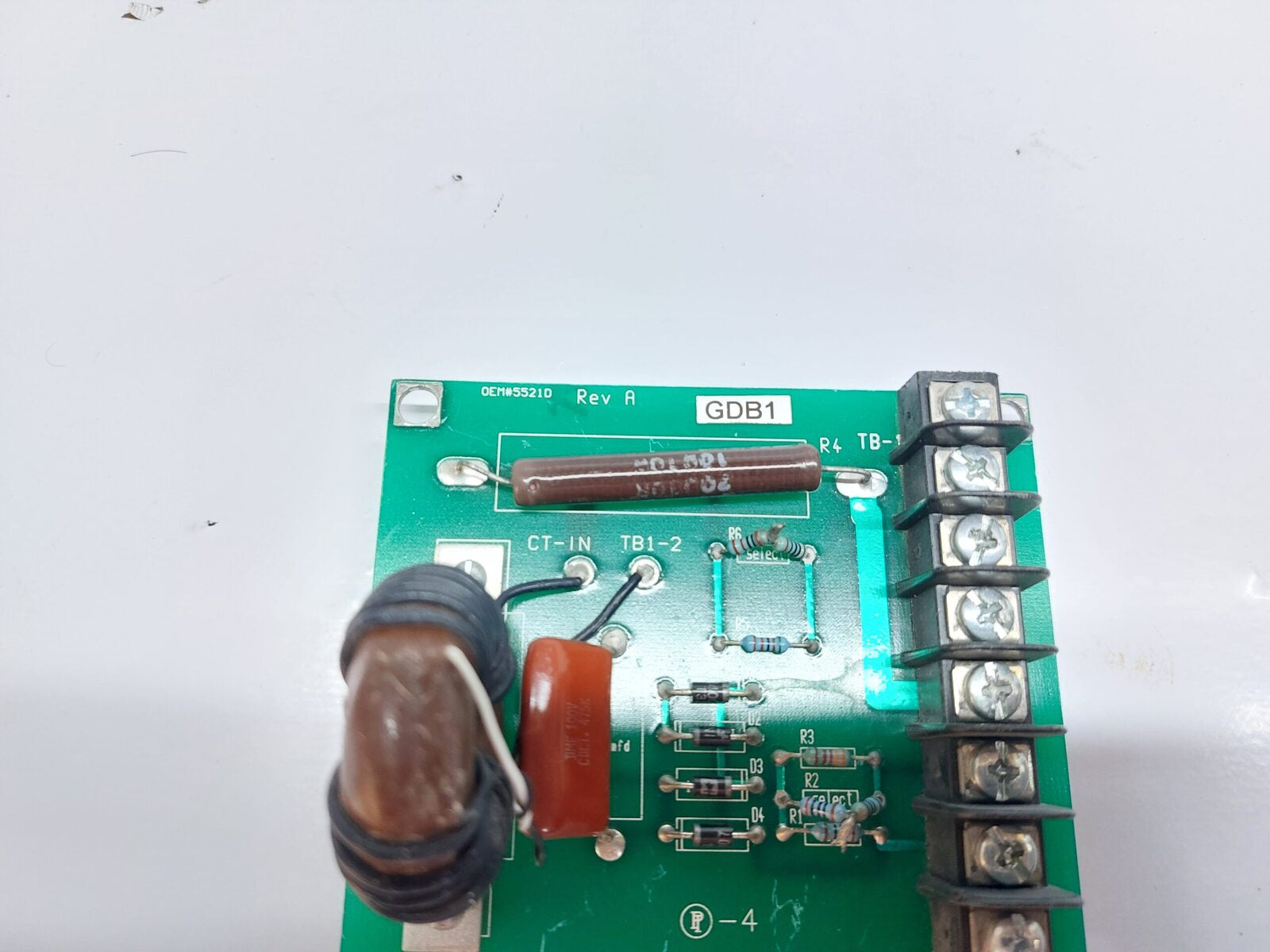 OILFIELD ELECTRONIC 5521D 5521C GROUND FAULT DETECTOR 5521D REV A