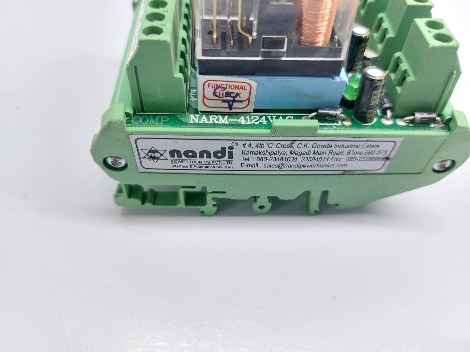 NANDI POWERTRONICS NARM-412VAC SOLID STATE RELAY MODULE (7)