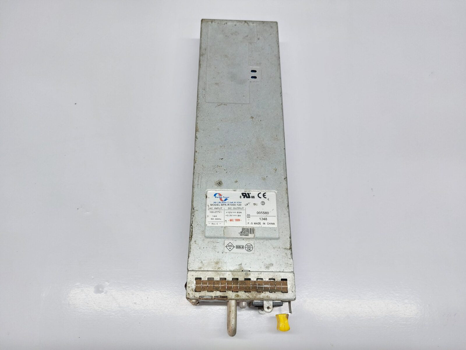 BLUTEK POWER BPA-R1000-120 LF POWER SUPPLY 100-277V~ 14A (3)