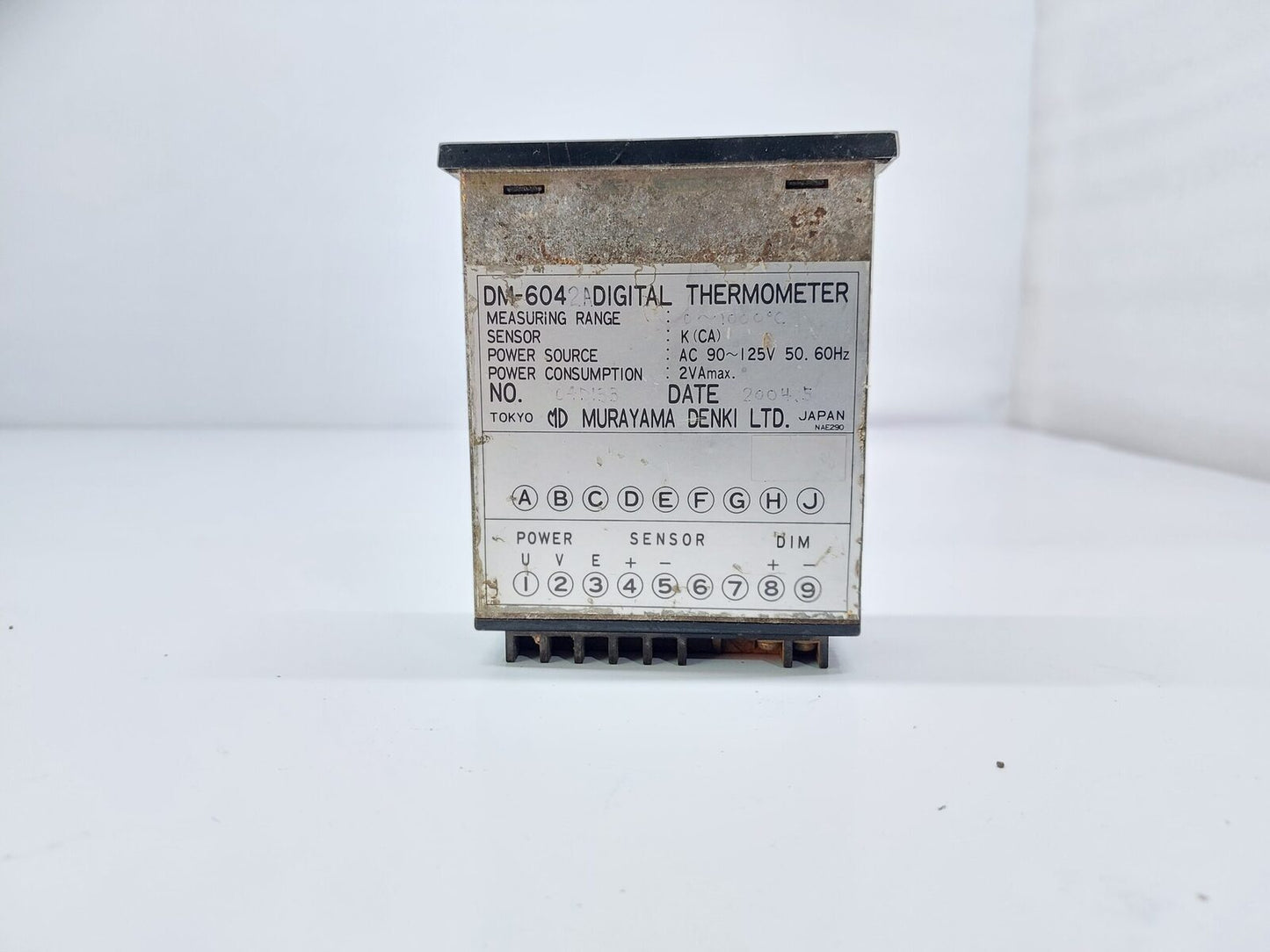 MURAYAMA DENKI DM-604 2A DIGITAL THERMOMETER DM-6042A