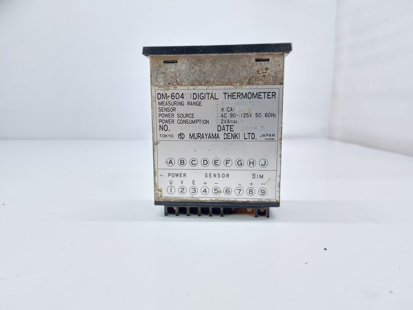 MURAYAMA DENKI DM-604 2A DIGITAL THERMOMETER DM-6042A