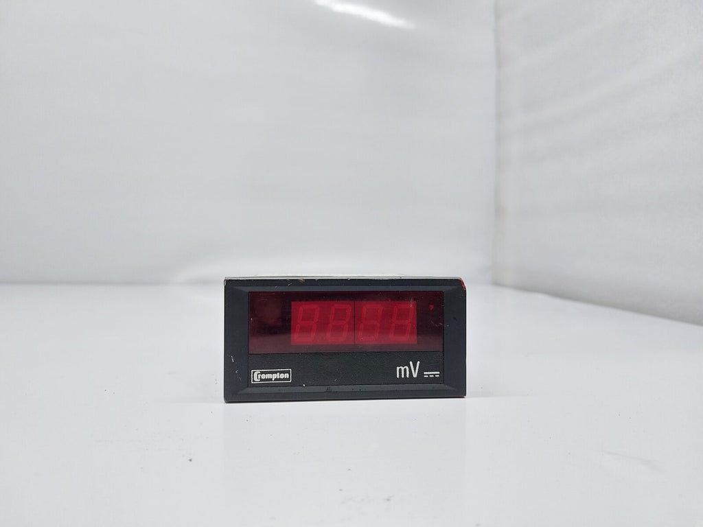CROMPTON 262-DDAW DIGITAL PANEL METER 262-DDAQ-FASE-TM-12