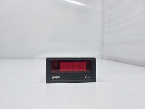 CROMPTON 262-DDAW DIGITAL PANEL METER 262-DDAQ-FASE-TM-12