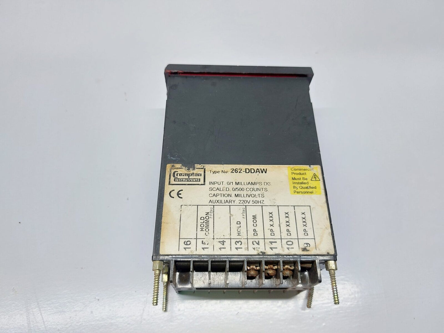 CROMPTON 262-DDAW DIGITAL PANEL METER 262-DDAQ-FASE-TM-12 (3)