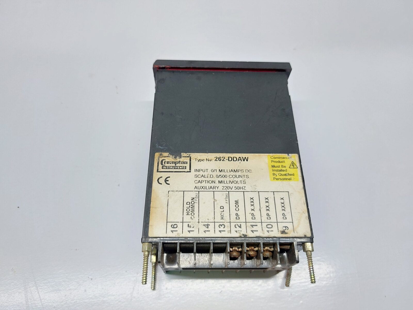 CROMPTON 262-DDAW DIGITAL PANEL METER 262-DDAQ-FASE-TM-12 (3)