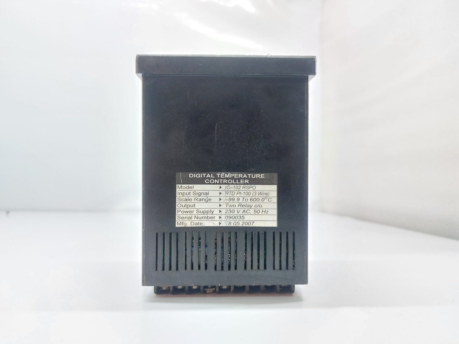 IC-102 RSPO DIGITAL TEMPERATURE CONTROLLER