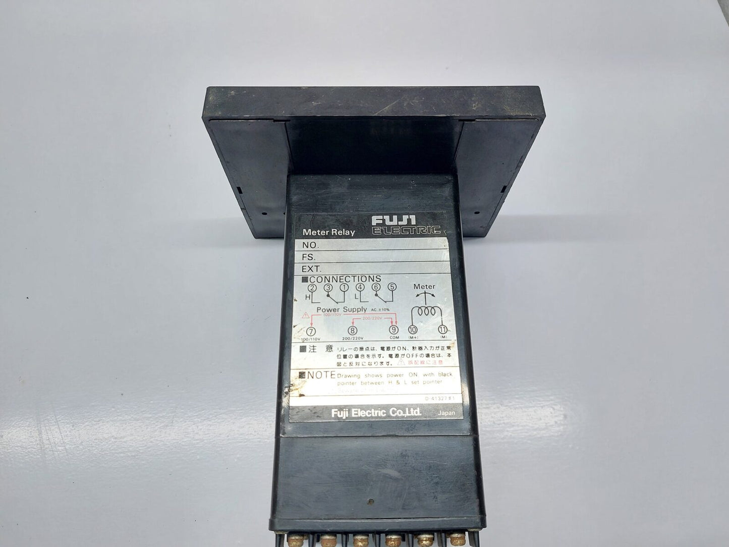 FUJI ELECTRIC FLR-120B METER RELAY