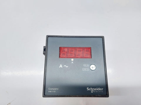 SCHNEIDER ELECTRIC CONZERV DM1110 AMPERE METER