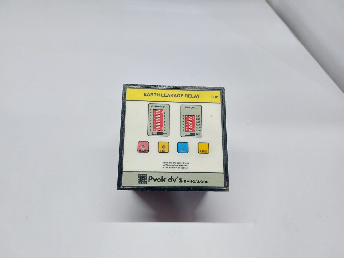 PVOK DV'S EL01 EARTH LEAKAGE RELAY