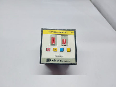 PVOK DV'S EL01 EARTH LEAKAGE RELAY