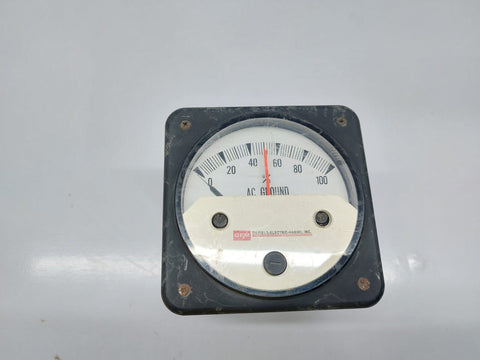 CROMPTON 301A-FAPK-DG-C6-SM 0/1 MILLIAMP DC METER