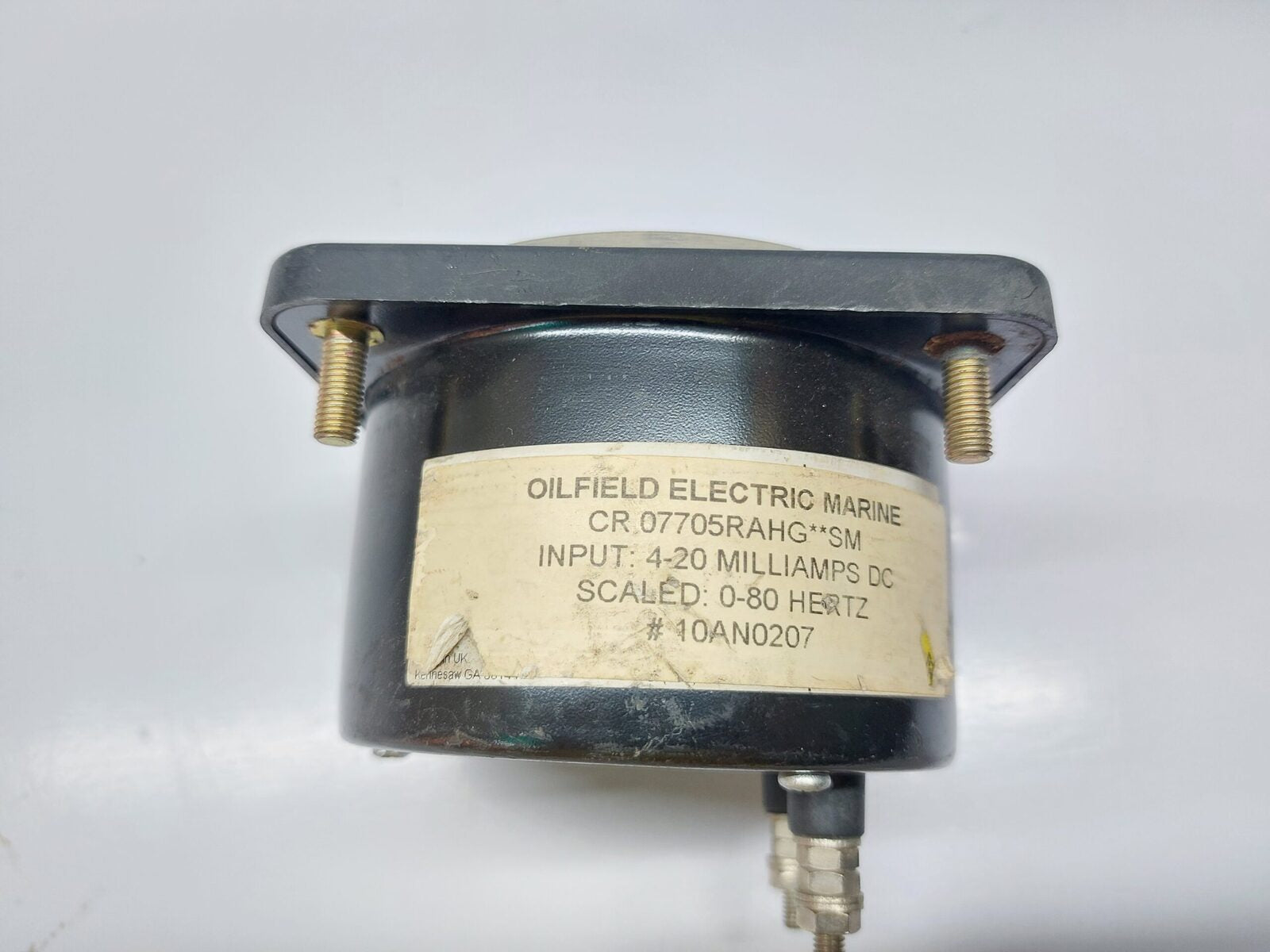 OILFIELD ELECTRIC MARINE CR 07705RAHG**SM FREQUENCY METER