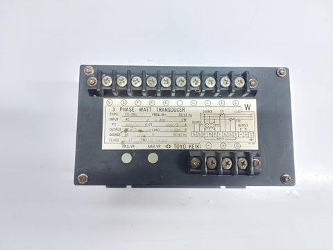 TOYO-KEIKI-EG-3AL-3-PHASE-WATT-TRANSDUCER