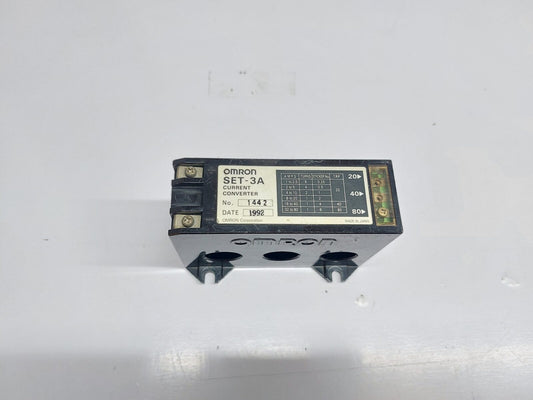 OMRON-SET-3A-CURRENT-CONVERTER